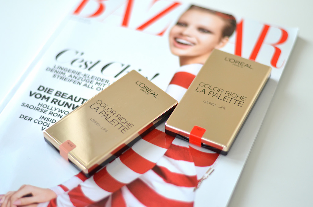 L Oréal Color Riche La Palette Lip in red und nude