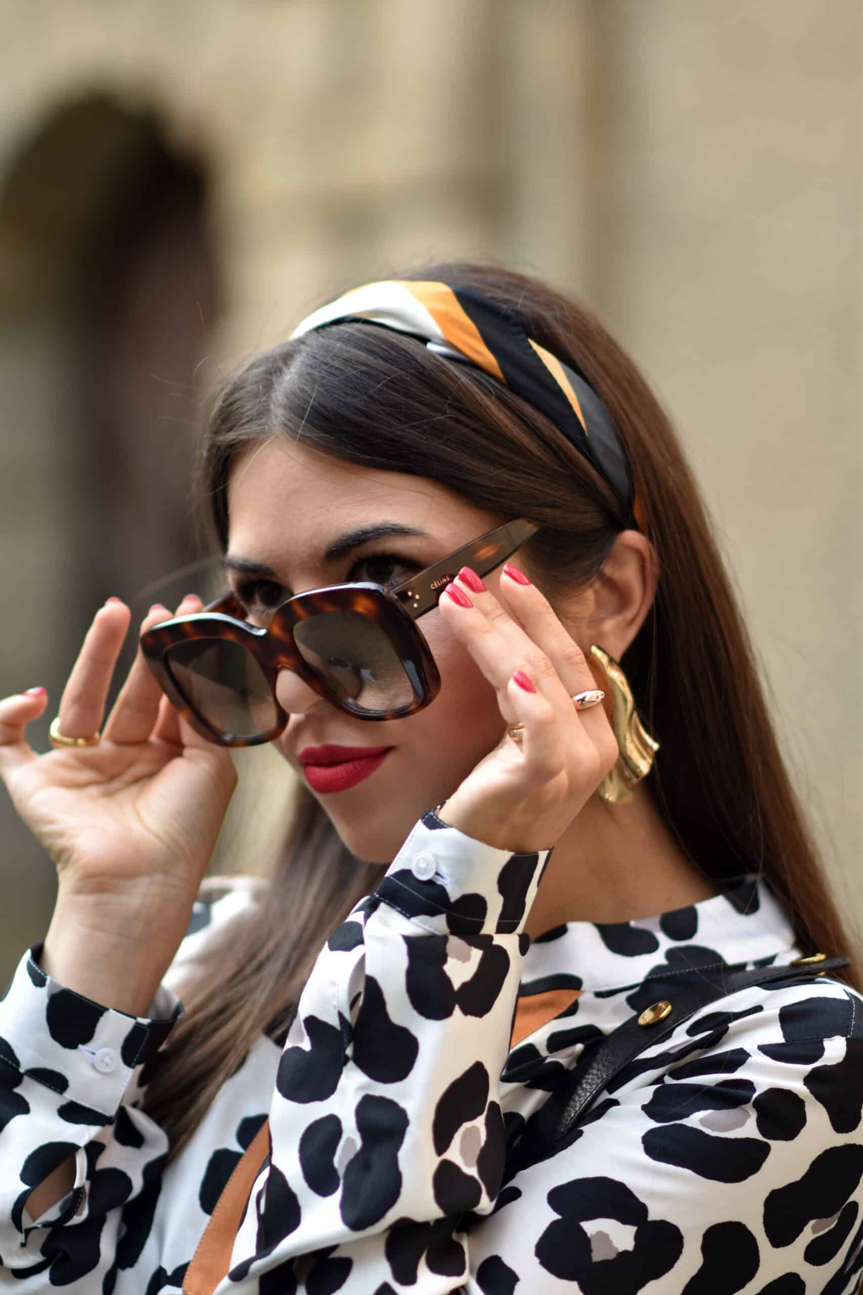 Tunika mit Animal Print – der Klassiker von Eterna im sommerlichen Gewand