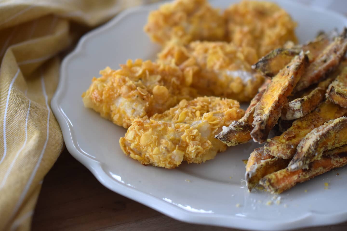 Fish & Chips - der englische Klassiker im kalorienarmen, gesunden Gewand