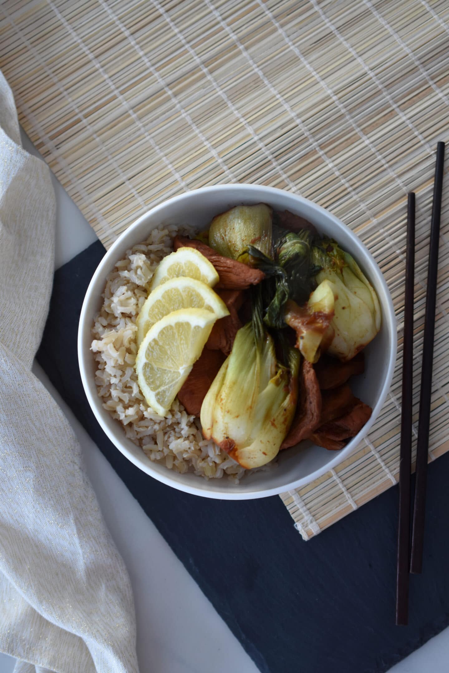 Ingwerhähnchen mit Pak Choi - genussvoller Start in das Jahr des Büffels