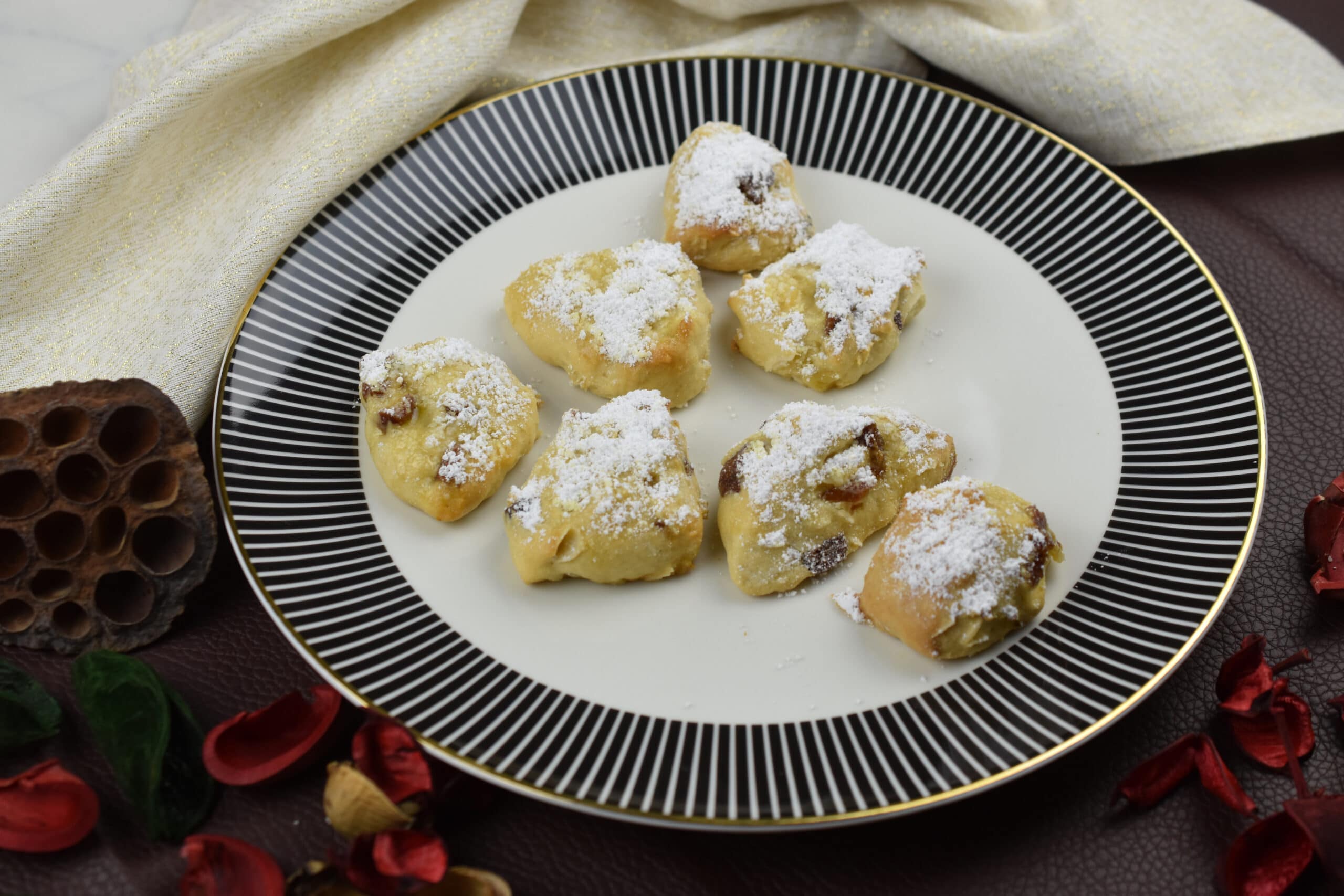 Stollenhappen - der kalorienarme Christstollengenuss zu Weihnachten