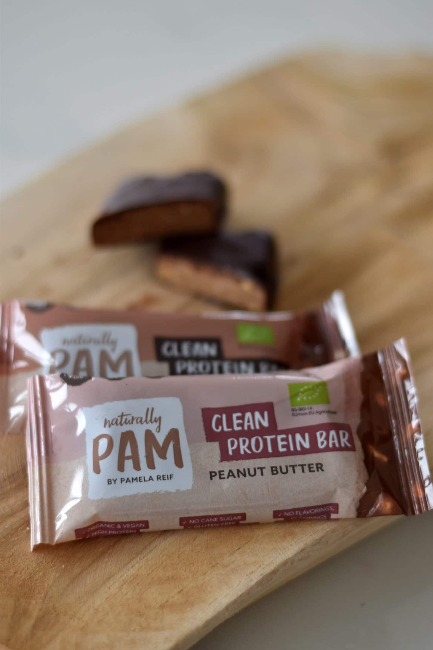 Clean Protein Bar - die veganen Proteinriegel von Naturally Pam