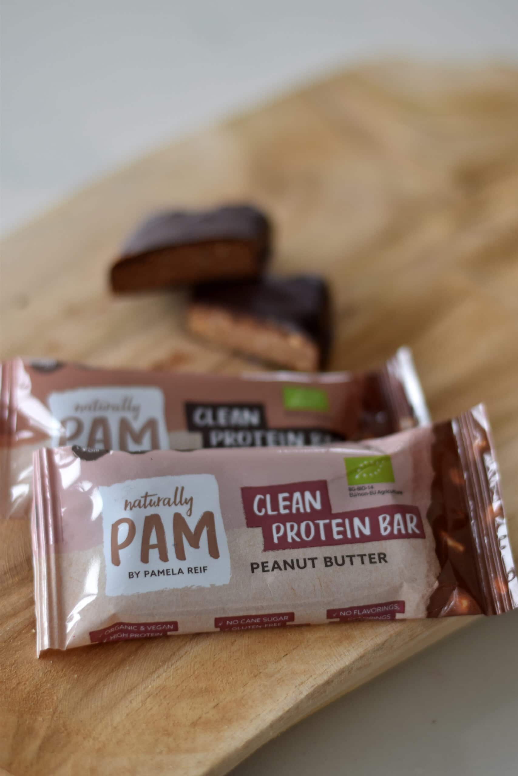 Clean Protein Bar – die veganen Proteinriegel von Naturally Pam