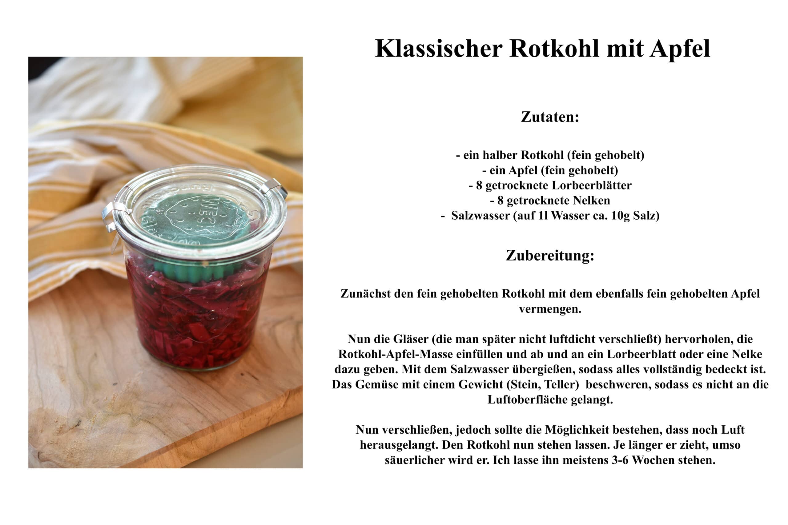 Rezept Rotkohl