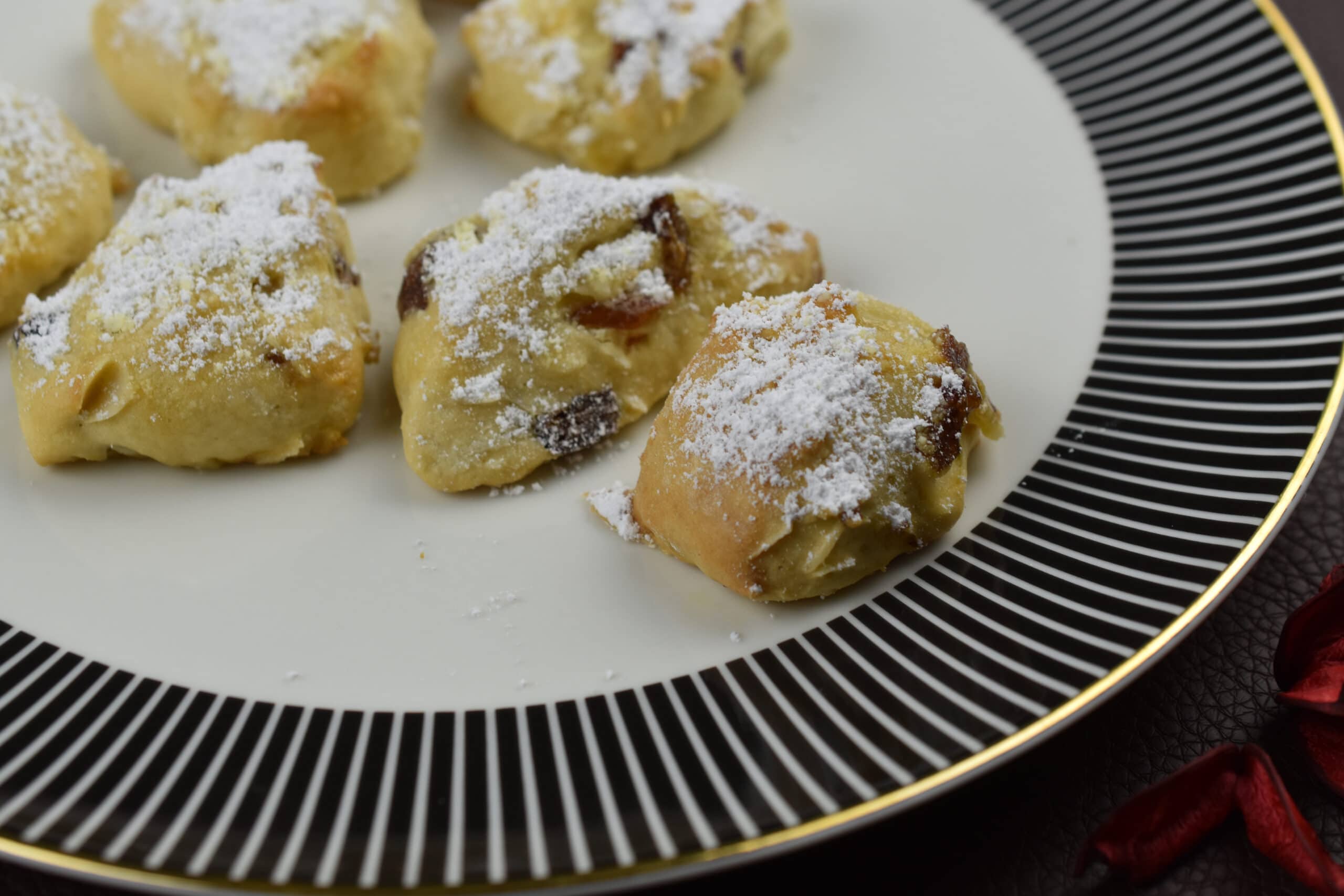 Stollenhappen - der kalorienarme Christstollengenuss zu Weihnachten