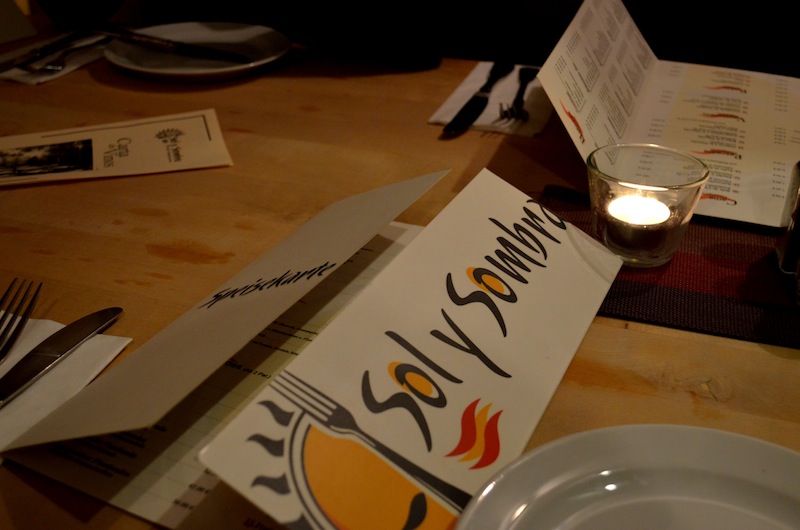 abends beim spanier