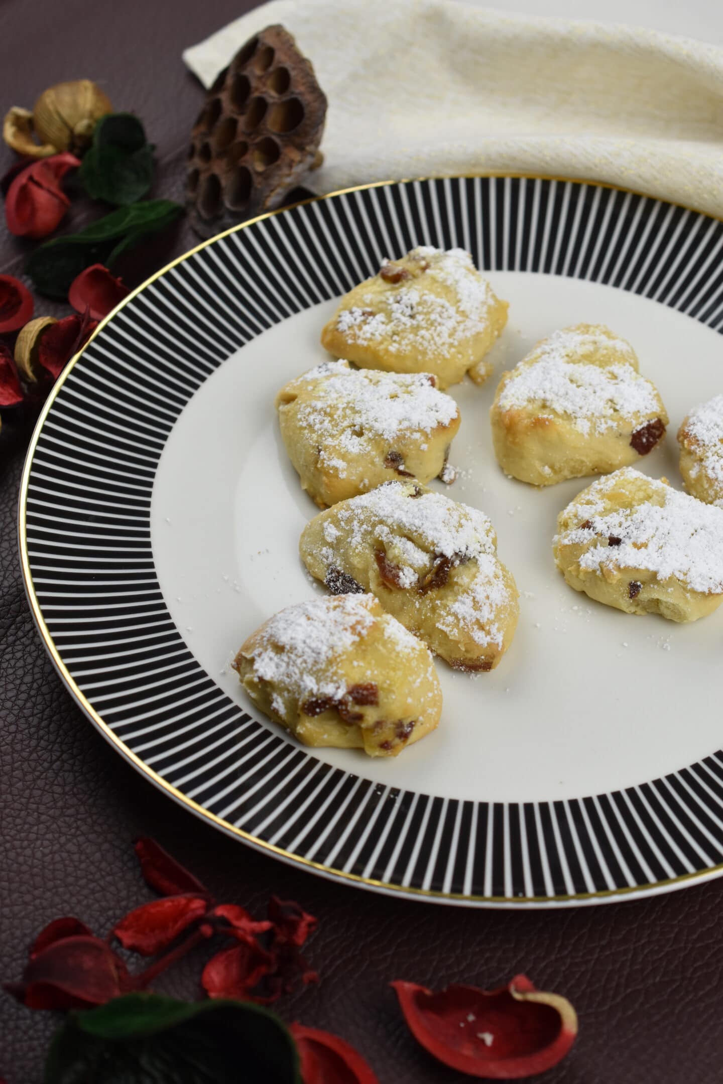 Stollenhappen - der kalorienarme Christstollengenuss zu Weihnachten