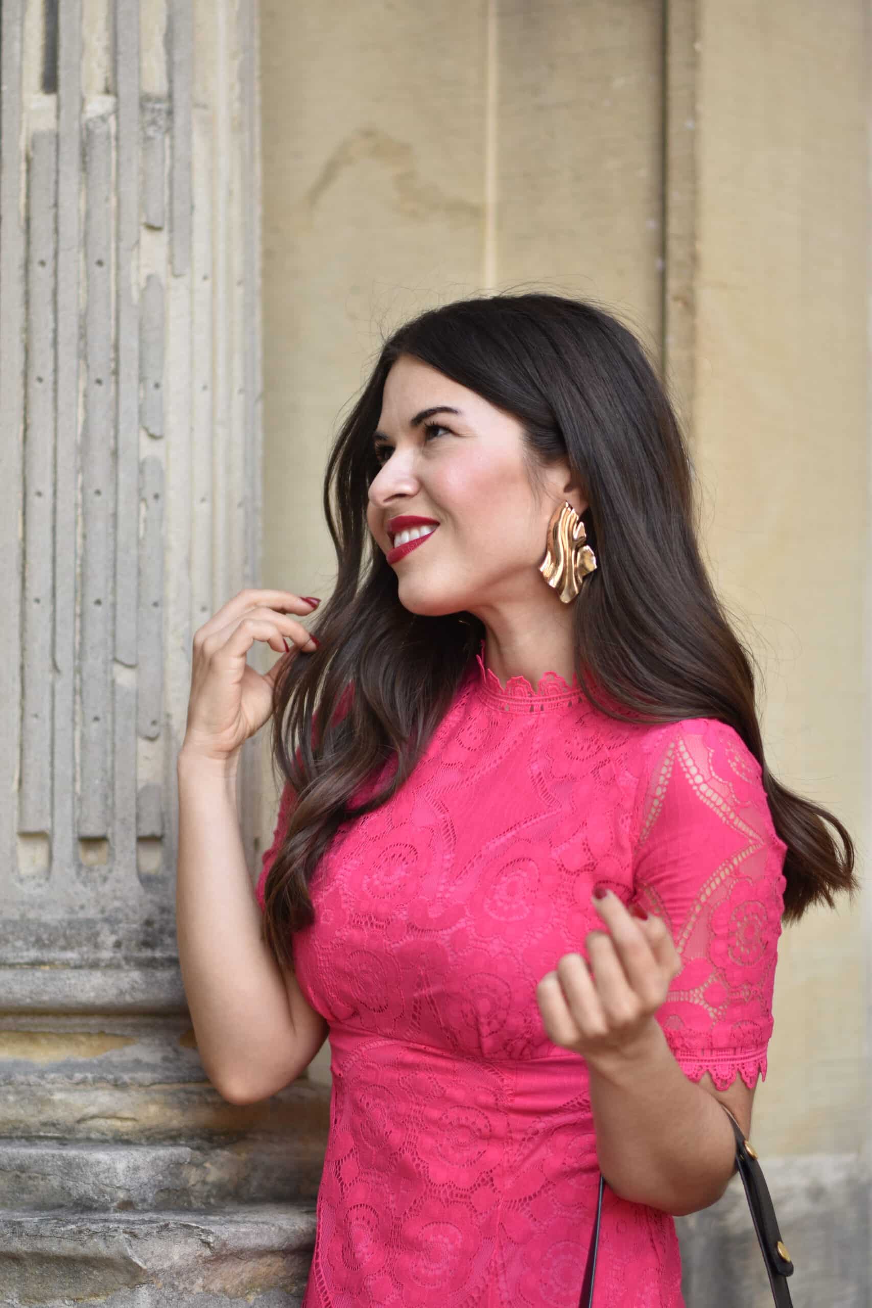 Eleganter Look in Pink – das Cocktailkleid aus Baumwolle