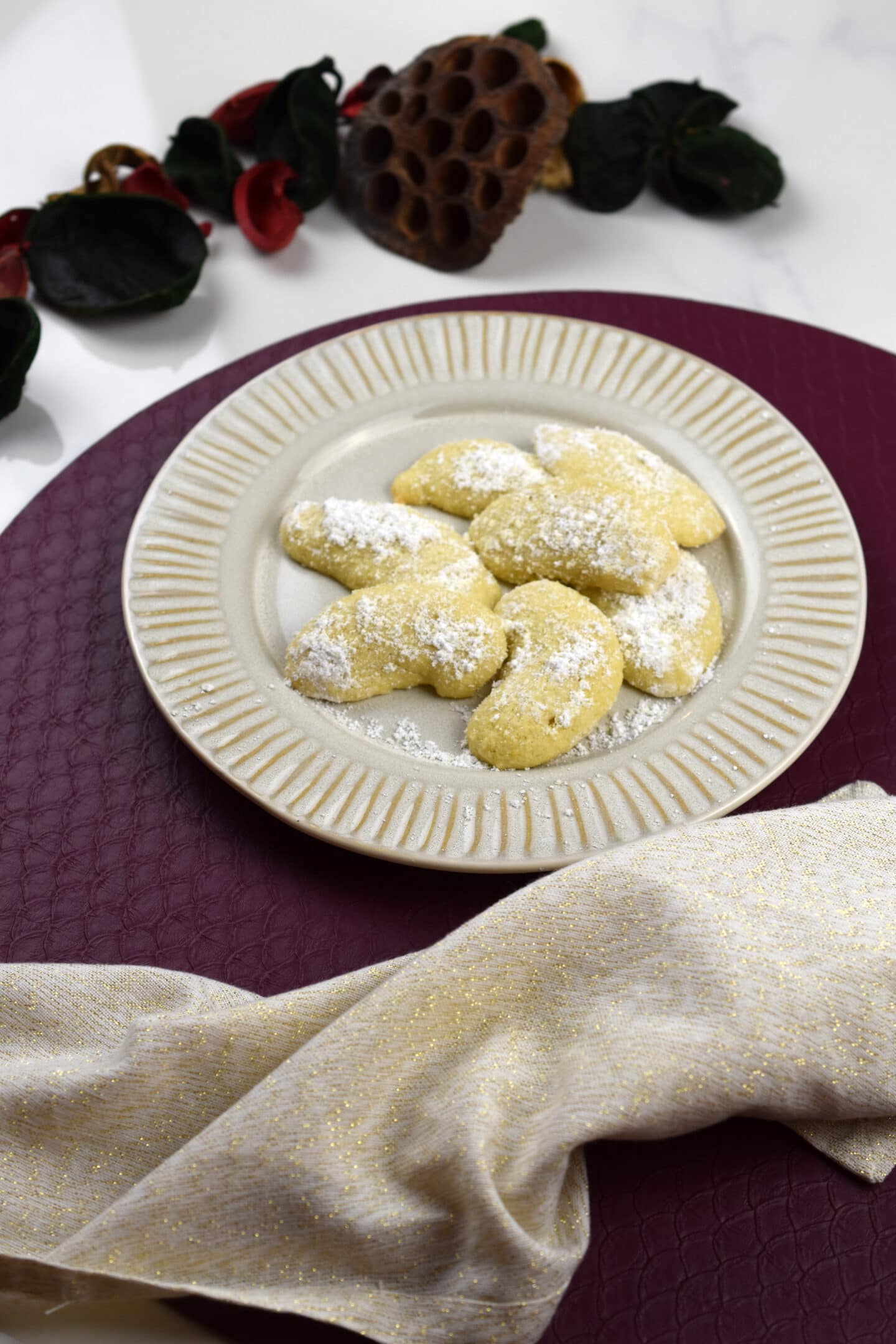 Vanillekipferl - die klassischen Weihnachtskekse kalorienarm nachbacken