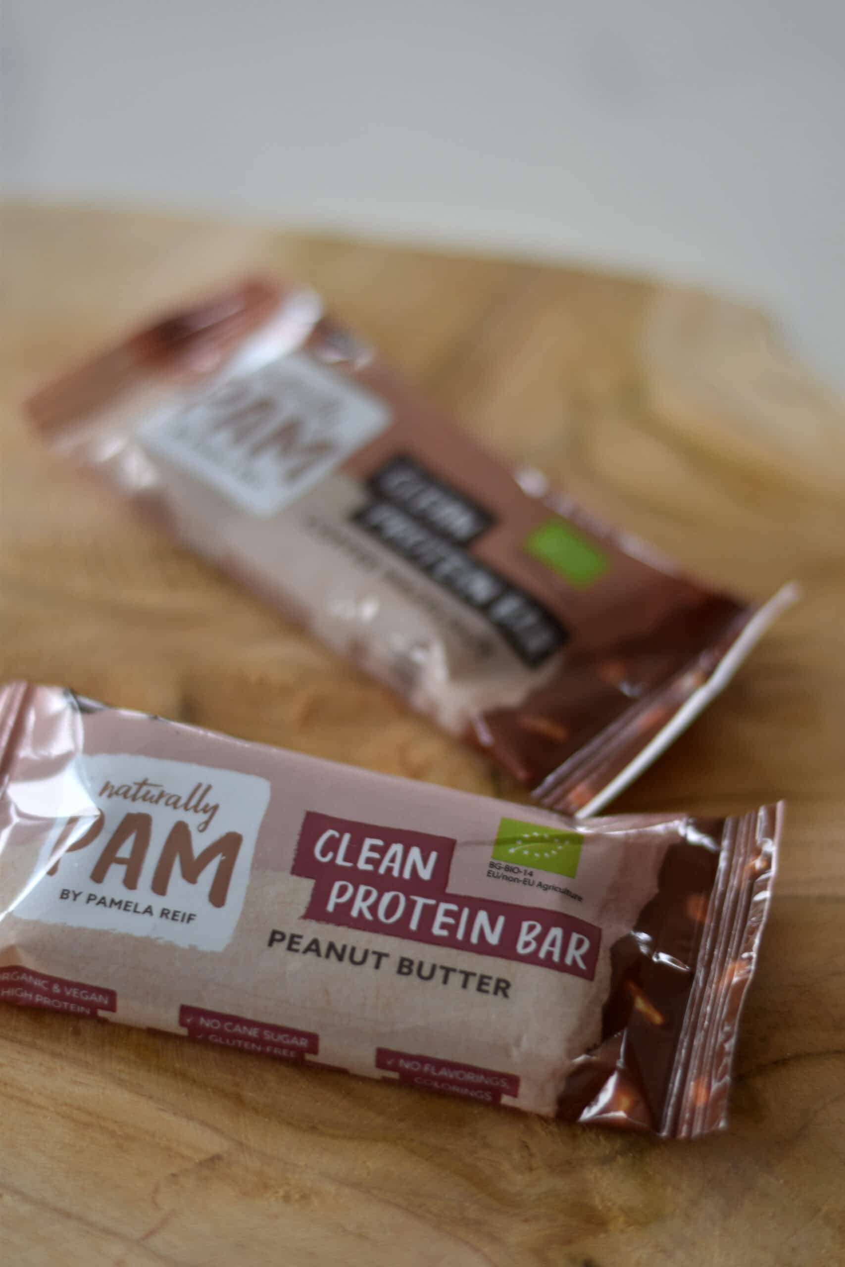 Clean Protein Bar die veganen Proteinriegel von Naturally Pam