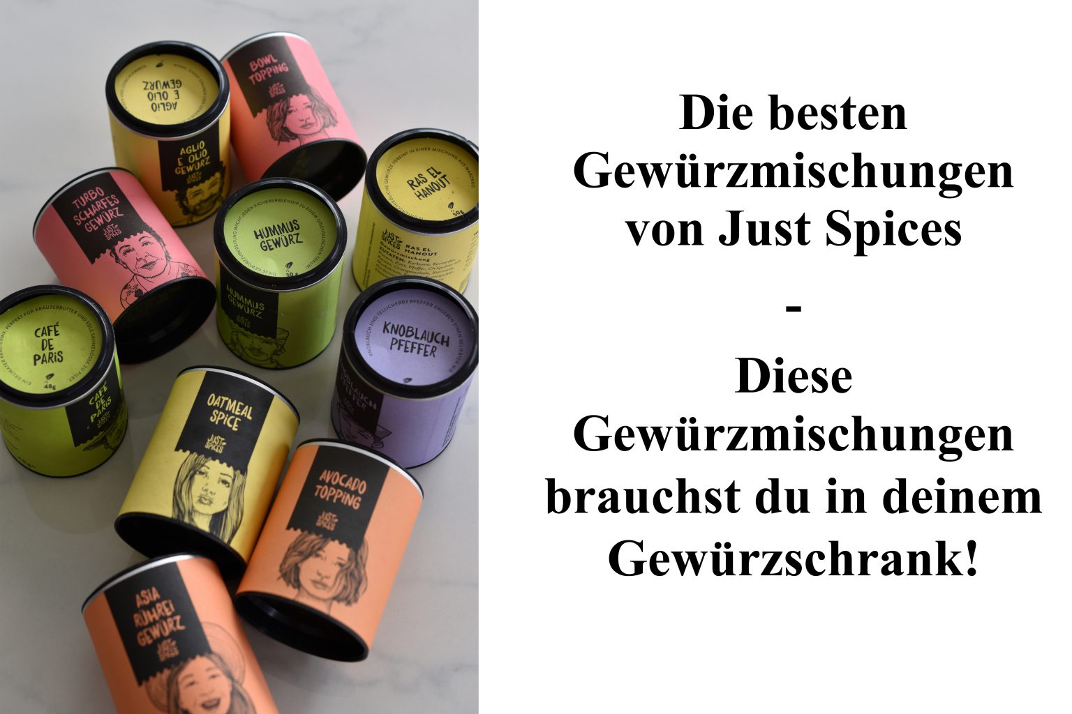 Just Spices Gewürze das sind die besten Gewürzmischungen