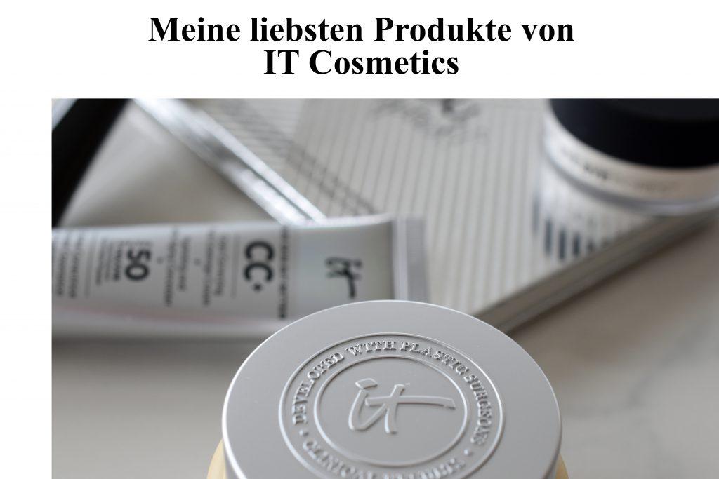 IT Cosmetics Top 5 Produkte