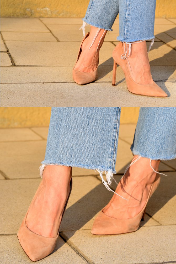 Nude Pumps