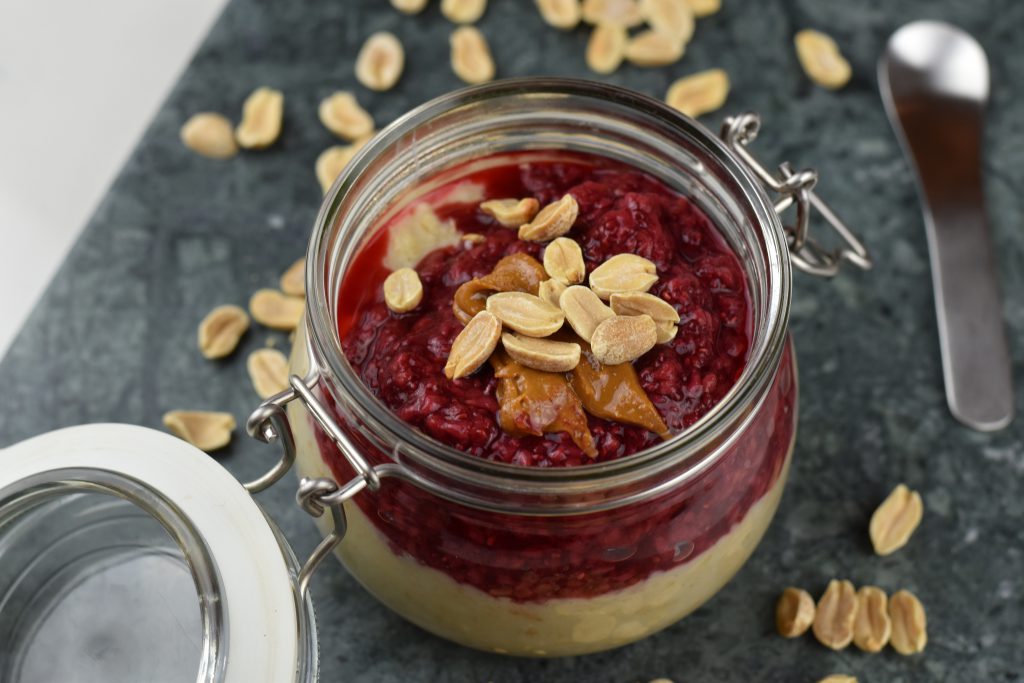 Peanut Butter and Jelly Bowl