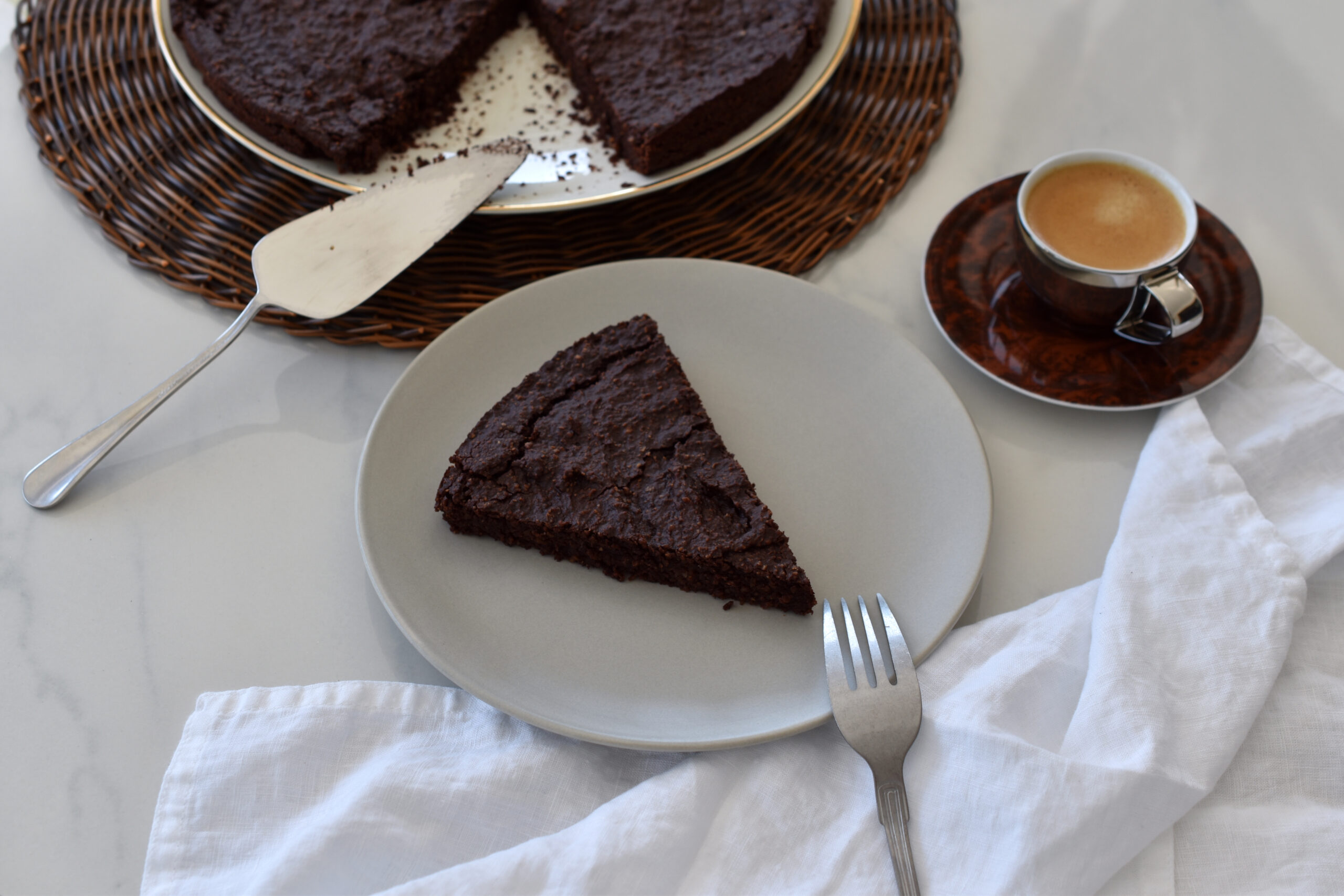 Vegane Schokoladen-Tarte - der französische Klassiker