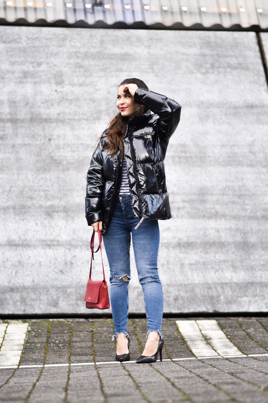 Women's Trendy Hooded Puffer Jacket Casual Street Style