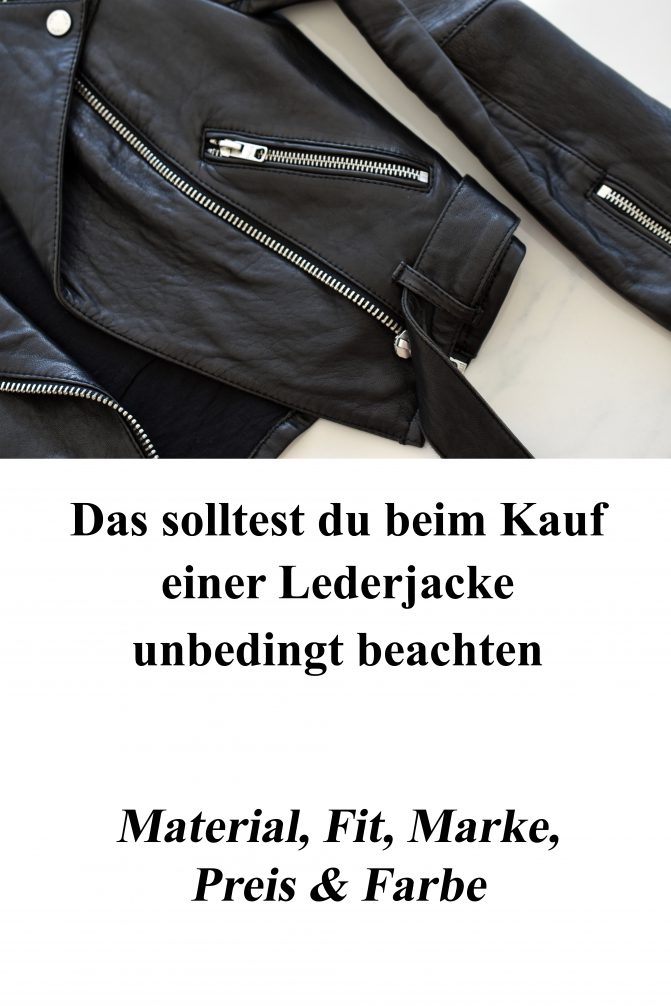 Was du beim Kauf einer Lederjacke beachten solltest